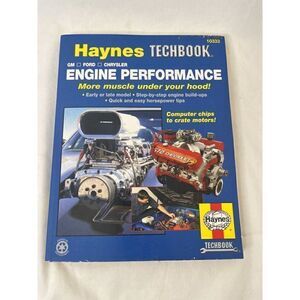 Haynes Techbook Manual 10333 "Engine Performance" GM, Ford, Chrysler